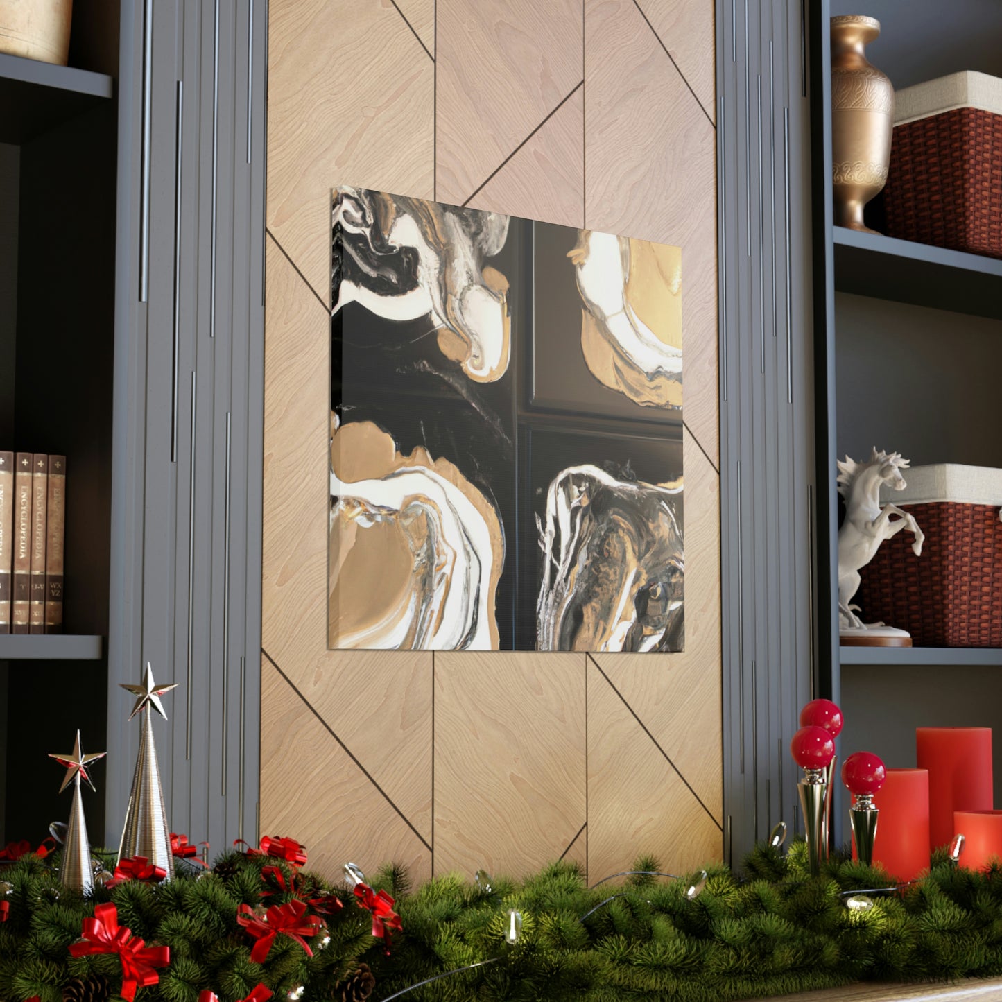 Midnight Luxury Glitz - Canvas