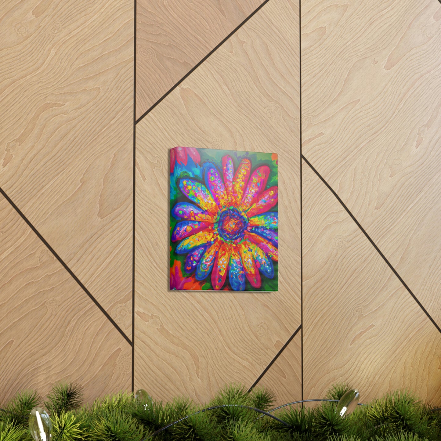 Vivid Blooms. - Canvas