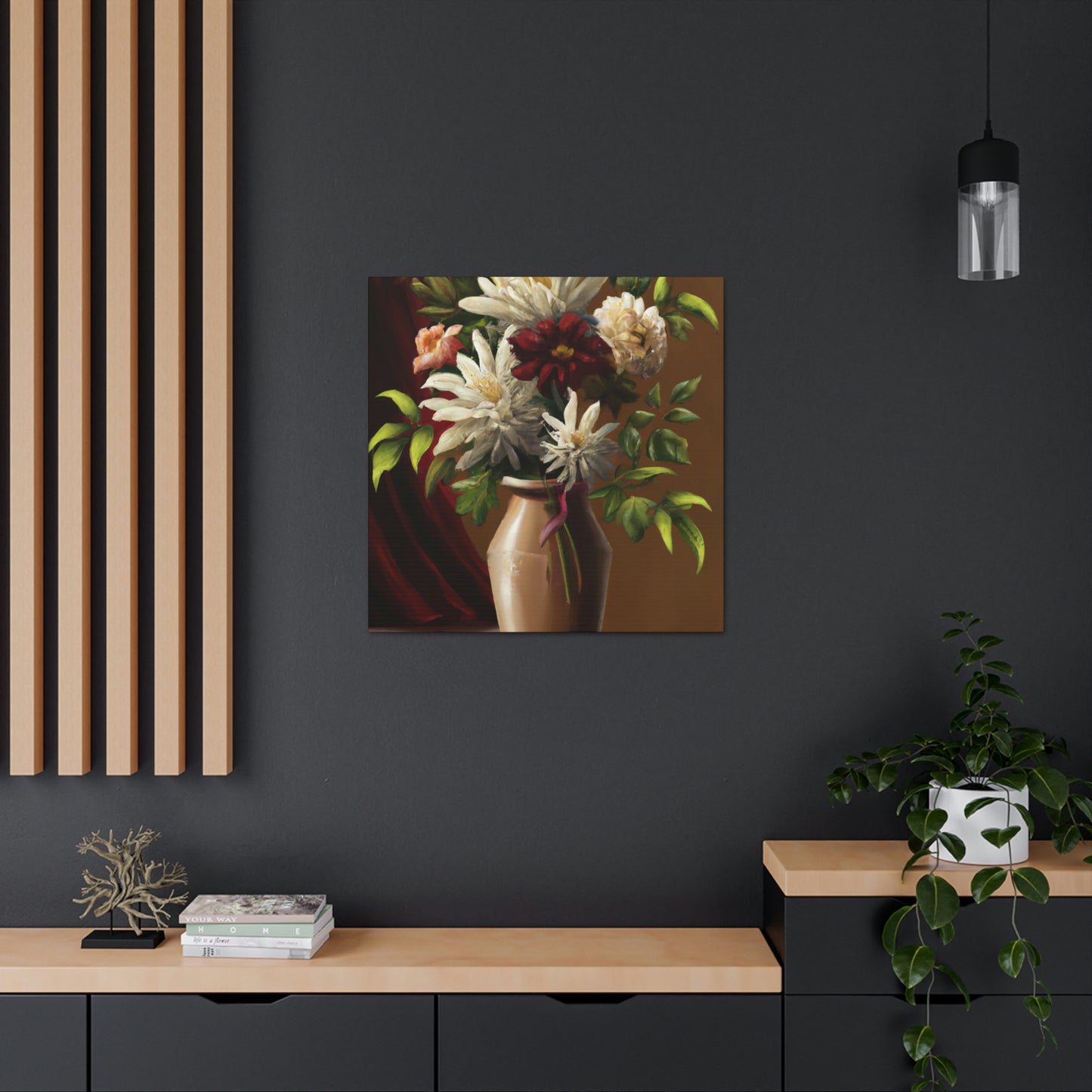 Vibrant Floral Awesomeness. - Canvas