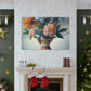 Blooming Floral Splendor. - Canvas