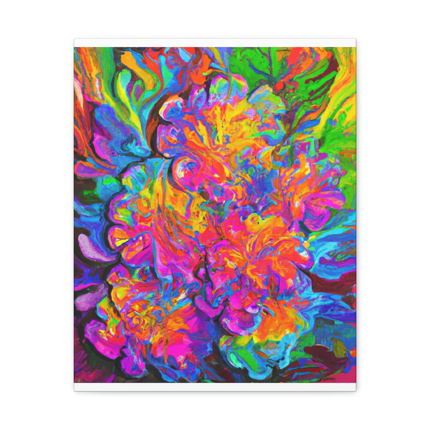 Vivid Blooms. - Canvas