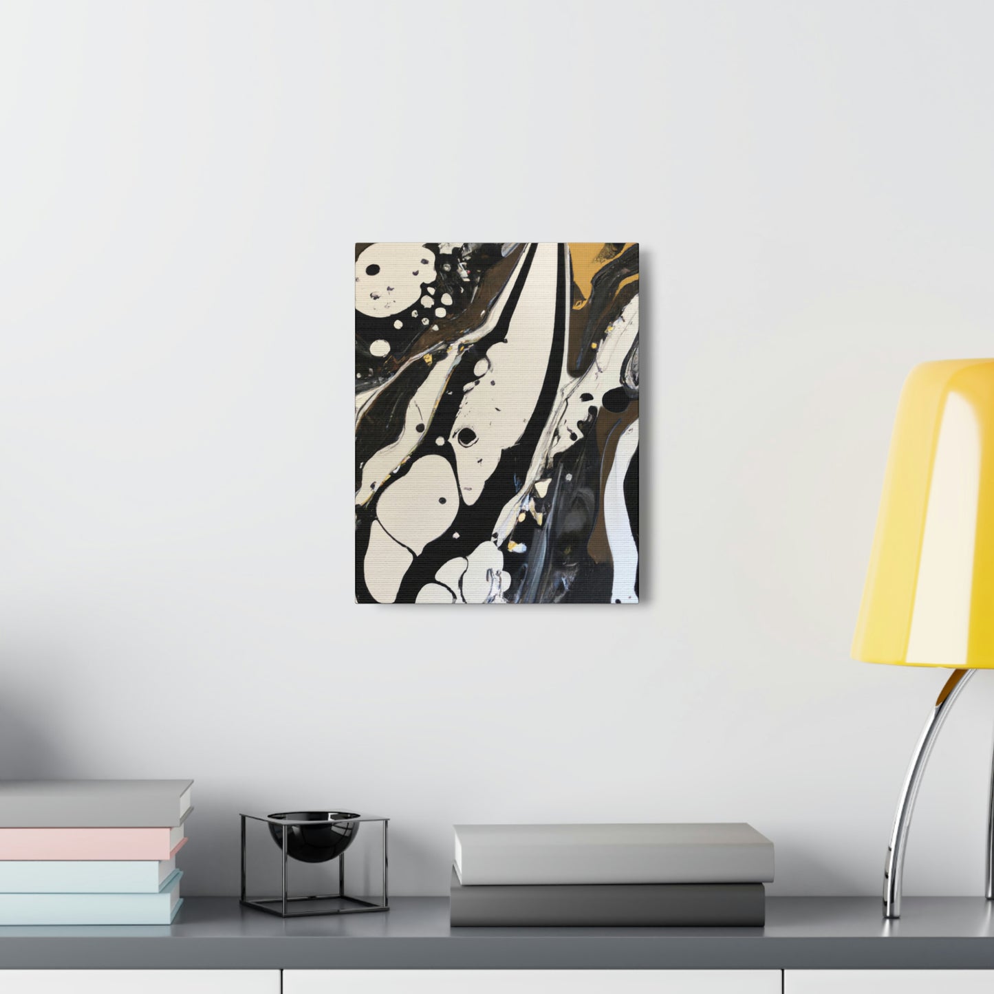 Opulent Drip Mirage. - Canvas