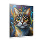 Rainbow Whiskers. - Canvas