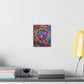 Trippy Floral. - Canvas