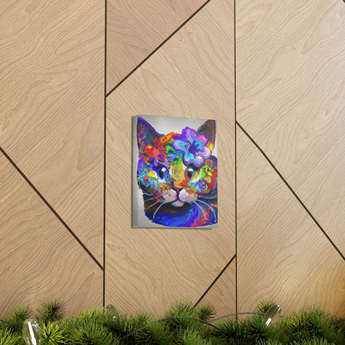 Dreamy Feline - Canvas