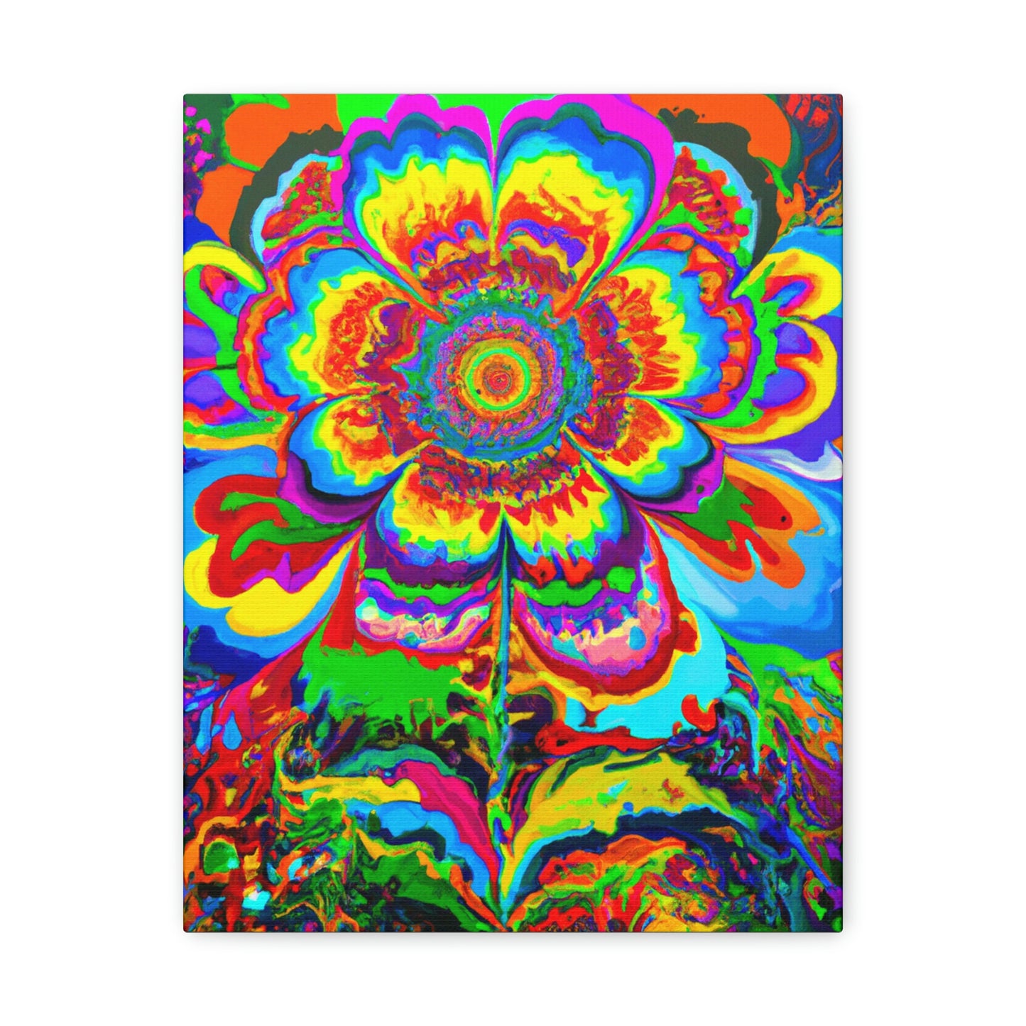 Radiant Petals - Canvas
