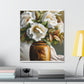 "Floral Vibrance Refined." - Canvas
