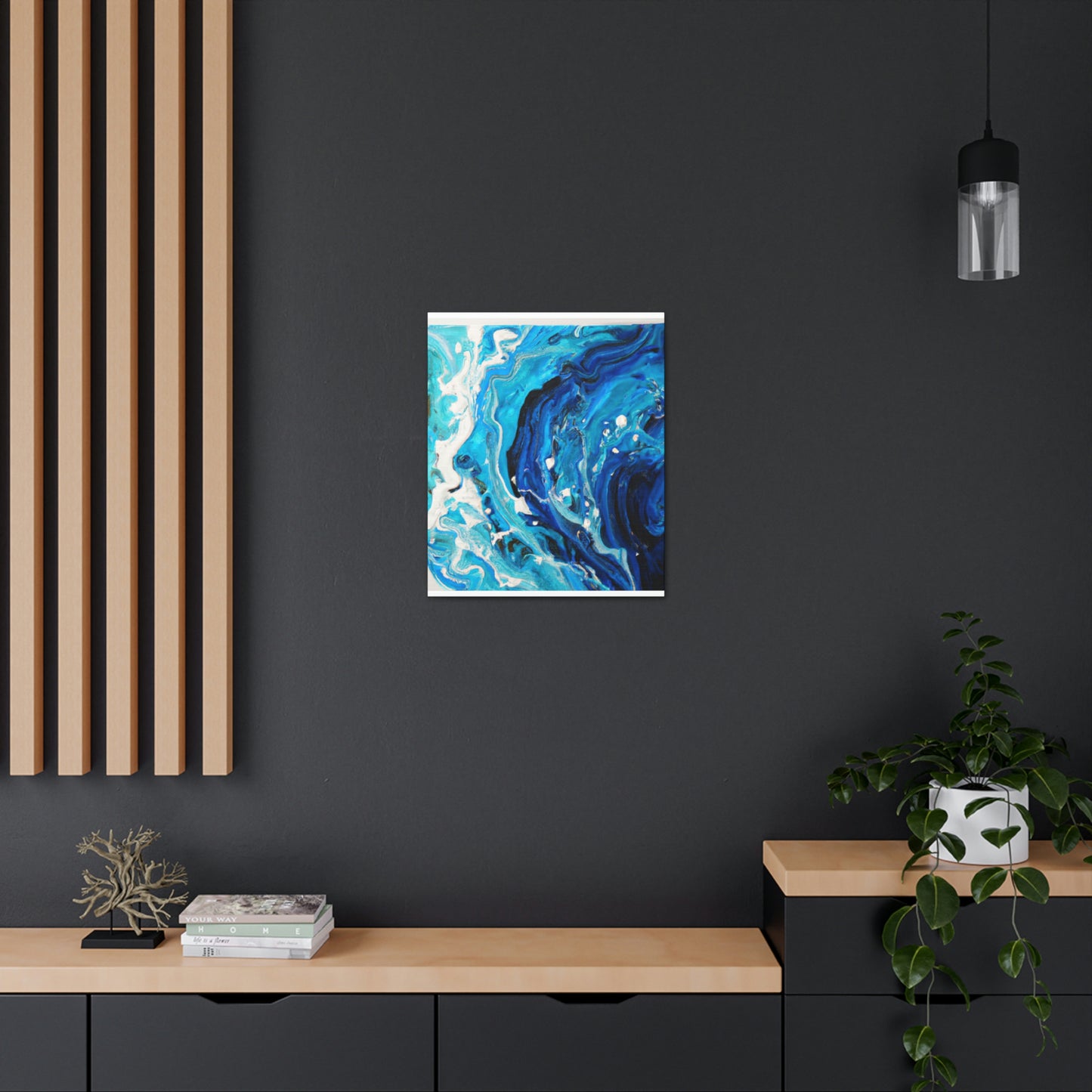 Aqua Abyss - Canvas