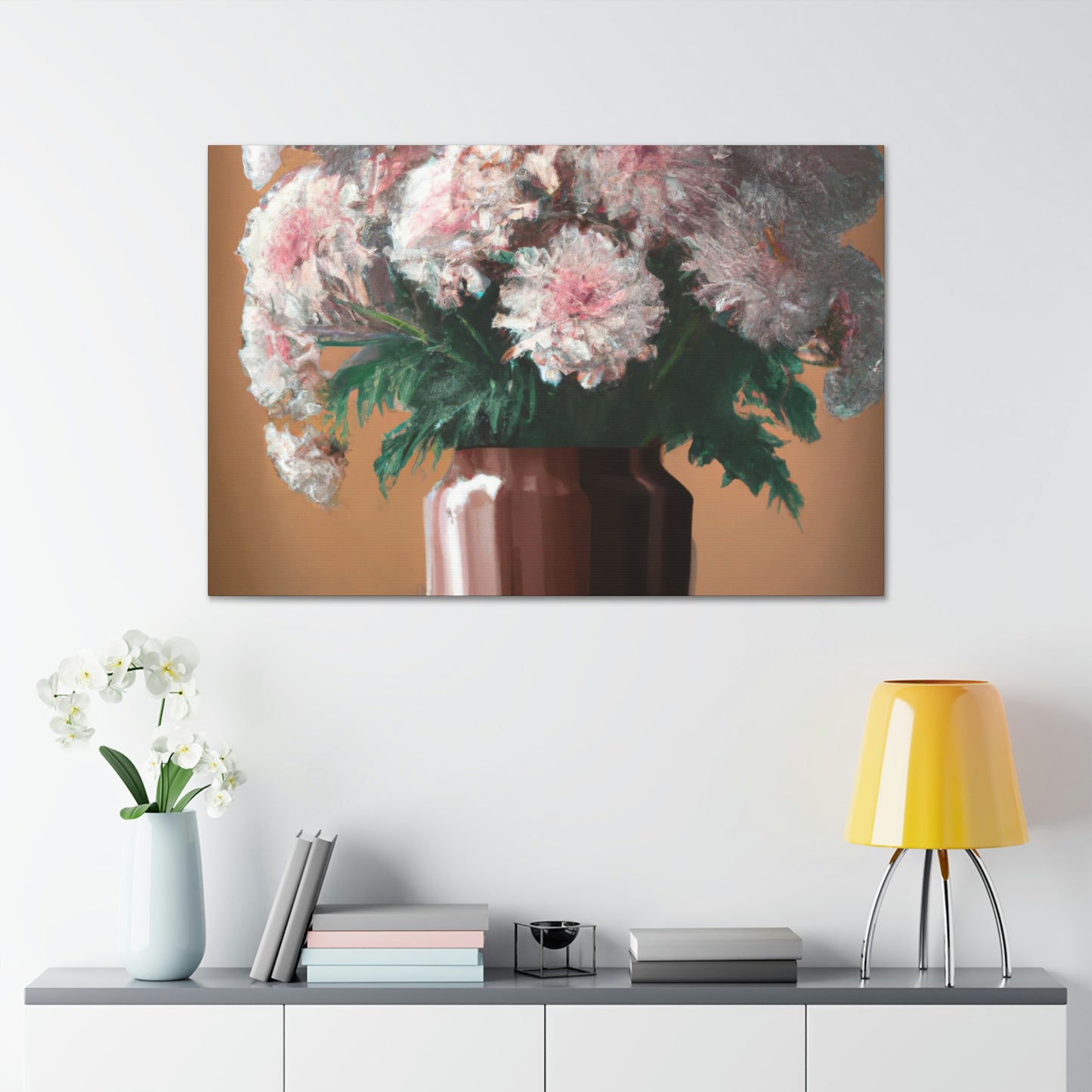 Floral Plushness. - Canvas