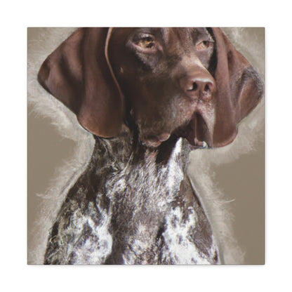 Pointer Posh. - Canvas