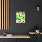 Radiant Brushstrokes - Canvas