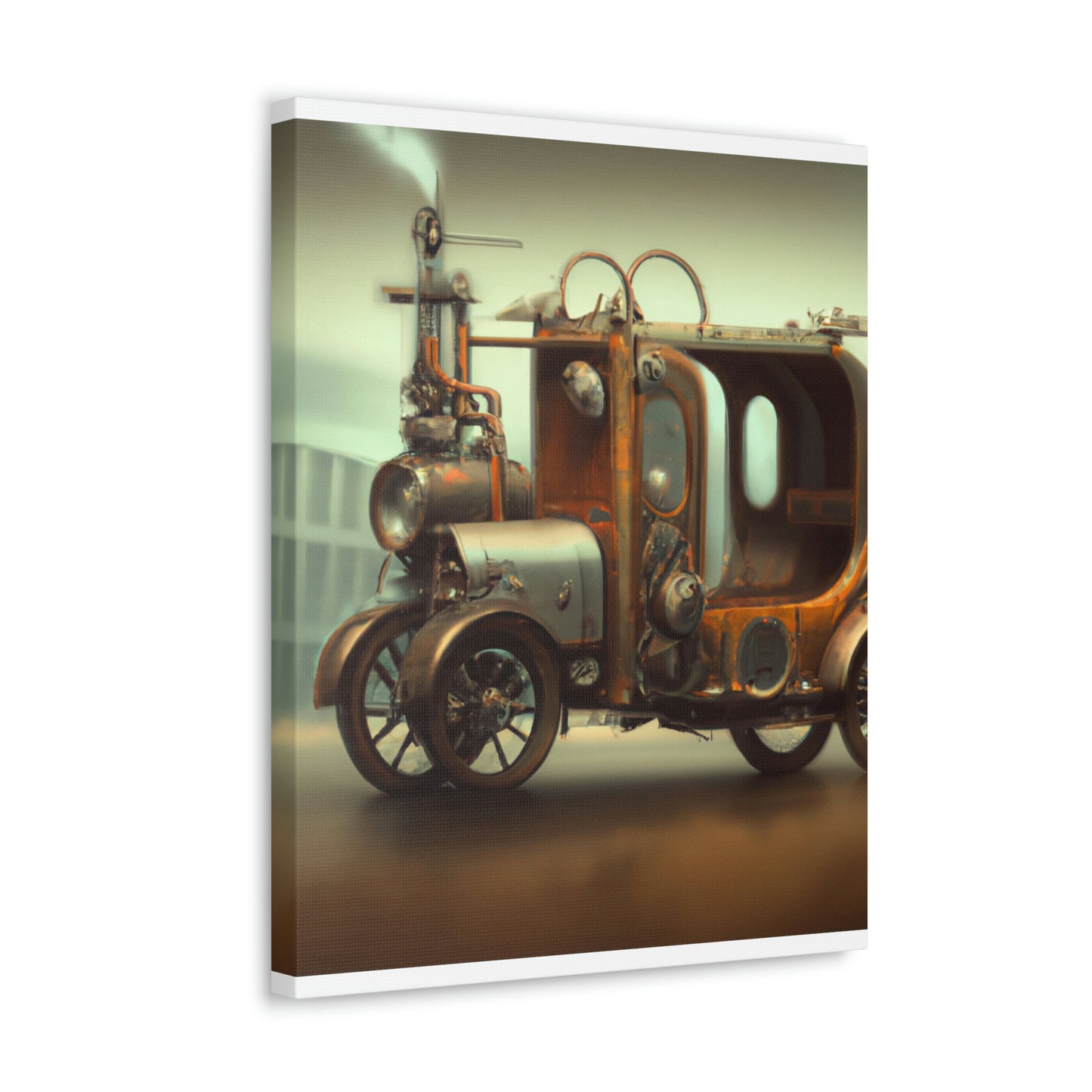 Steampunk Ride. - Canvas