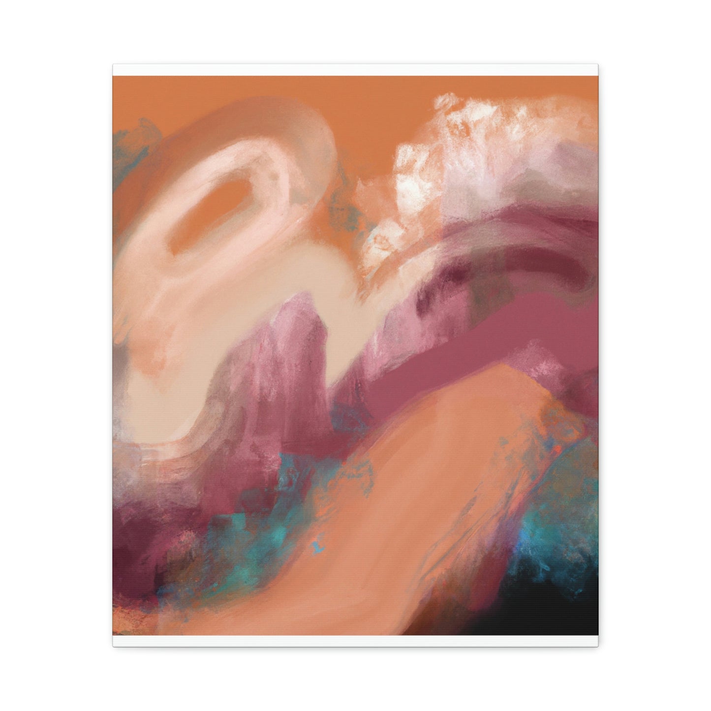 "Vibrant Glow" - Canvas