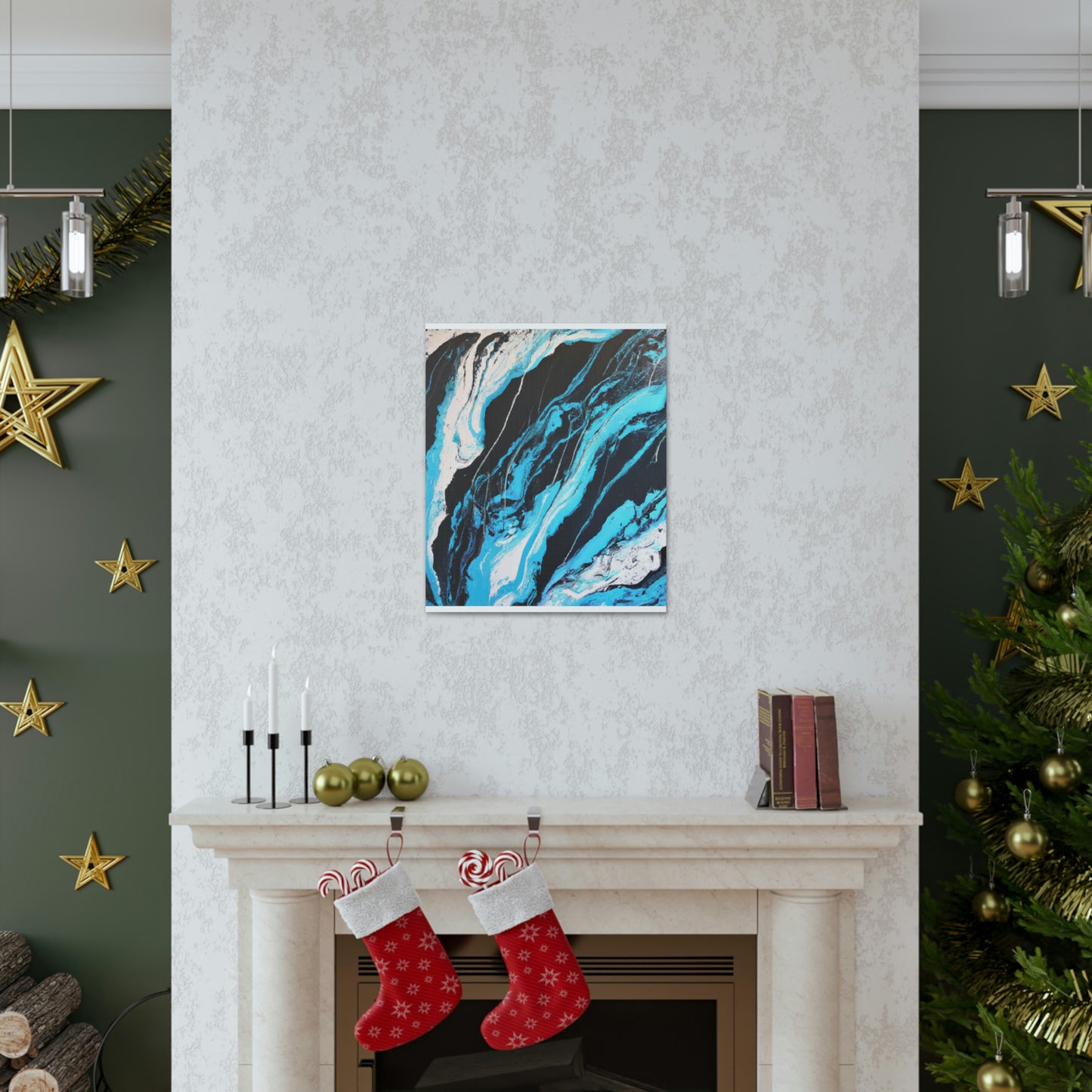 'Aquatic Vibe' - Canvas