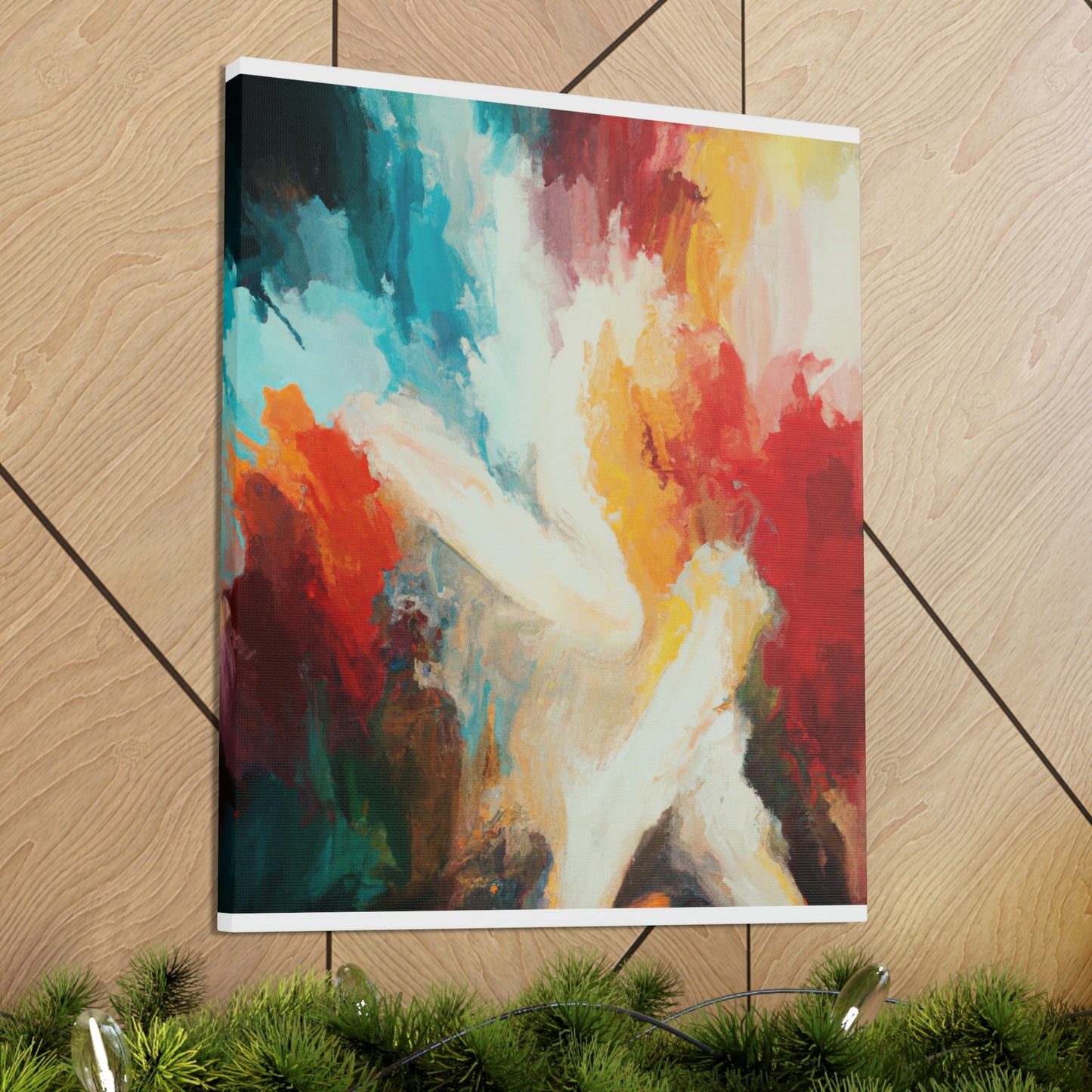 Mint Groove - Canvas