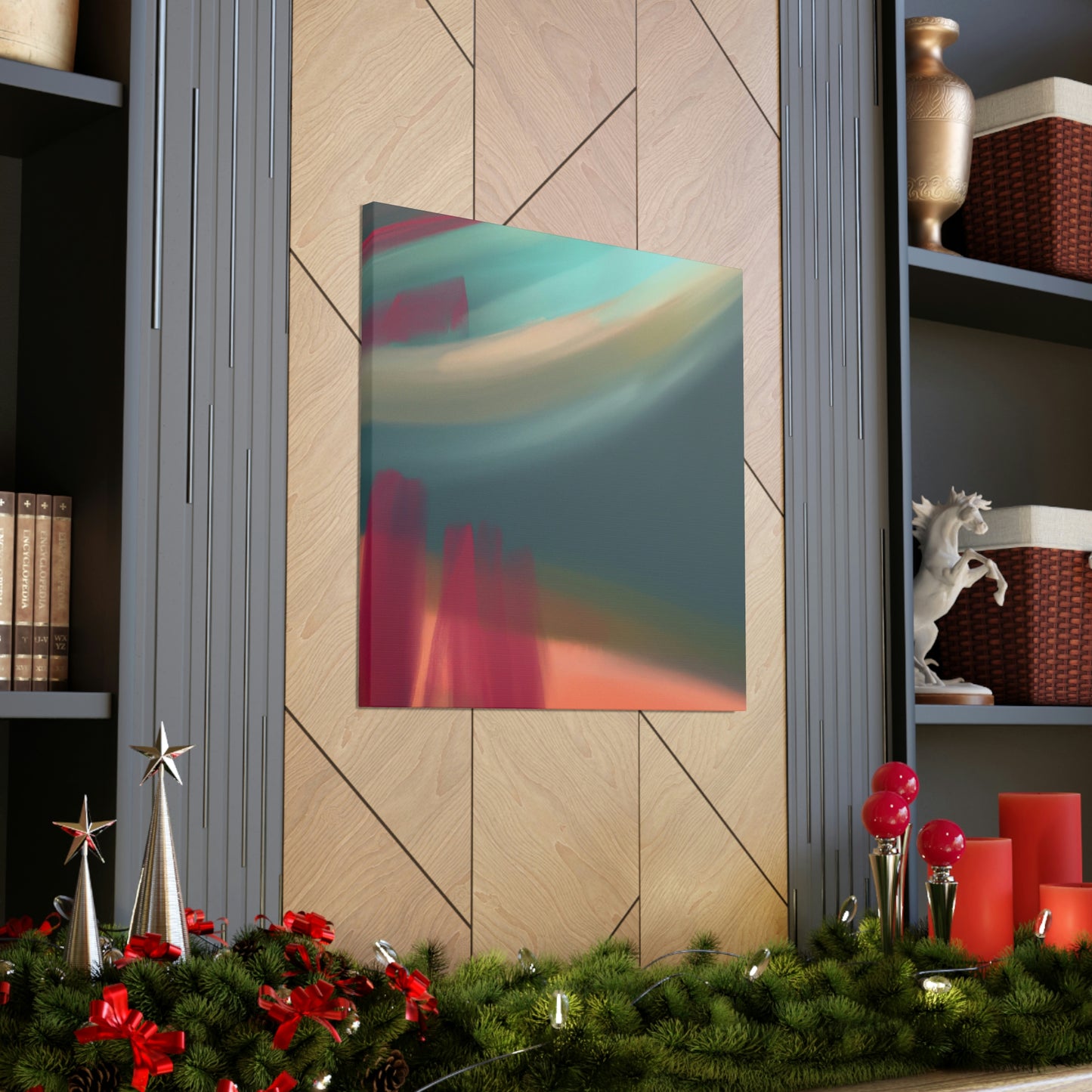 Vibrant Bloom. - Canvas