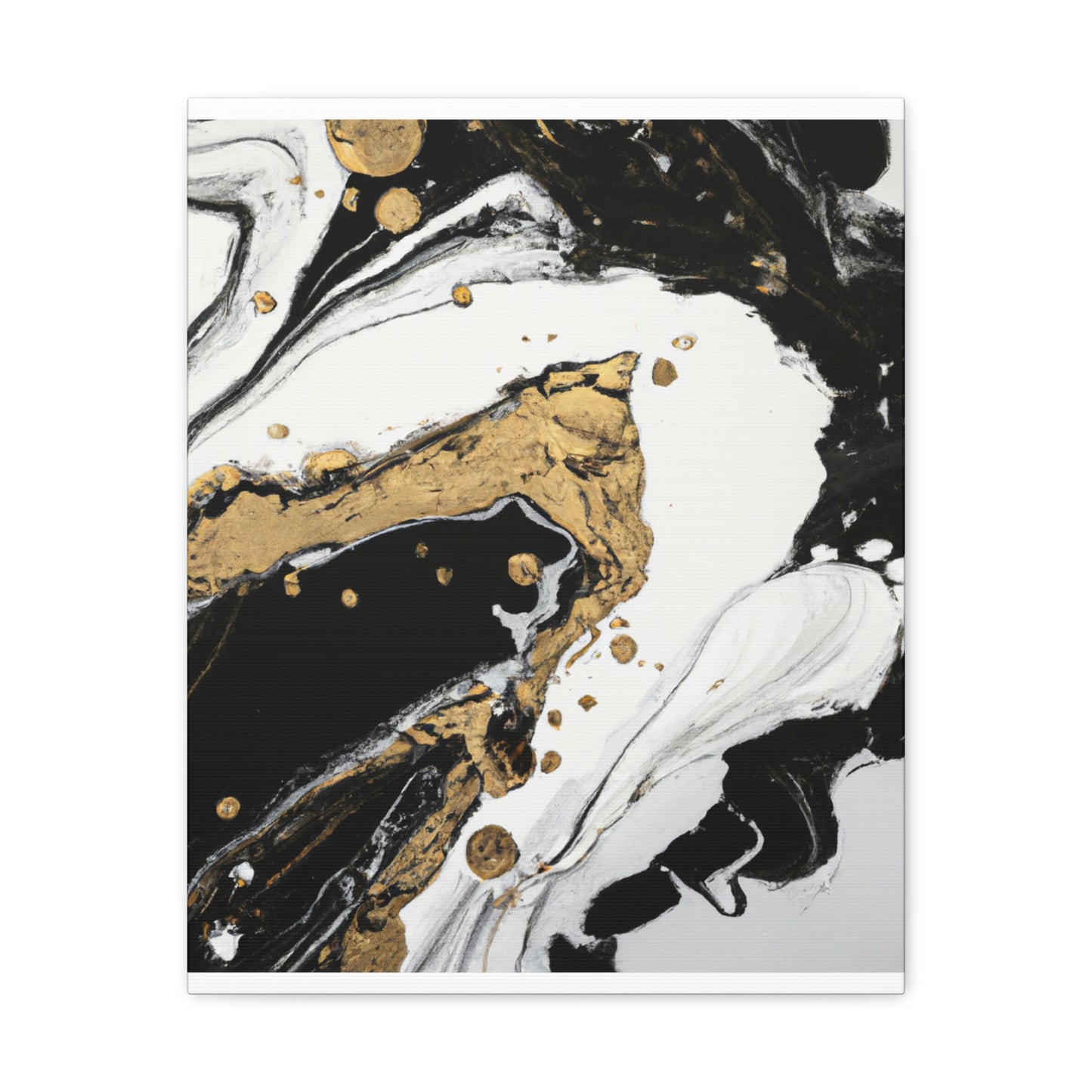 Opulent Splatter Luxe - Canvas
