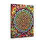 Psychedelic Bloom. - Canvas
