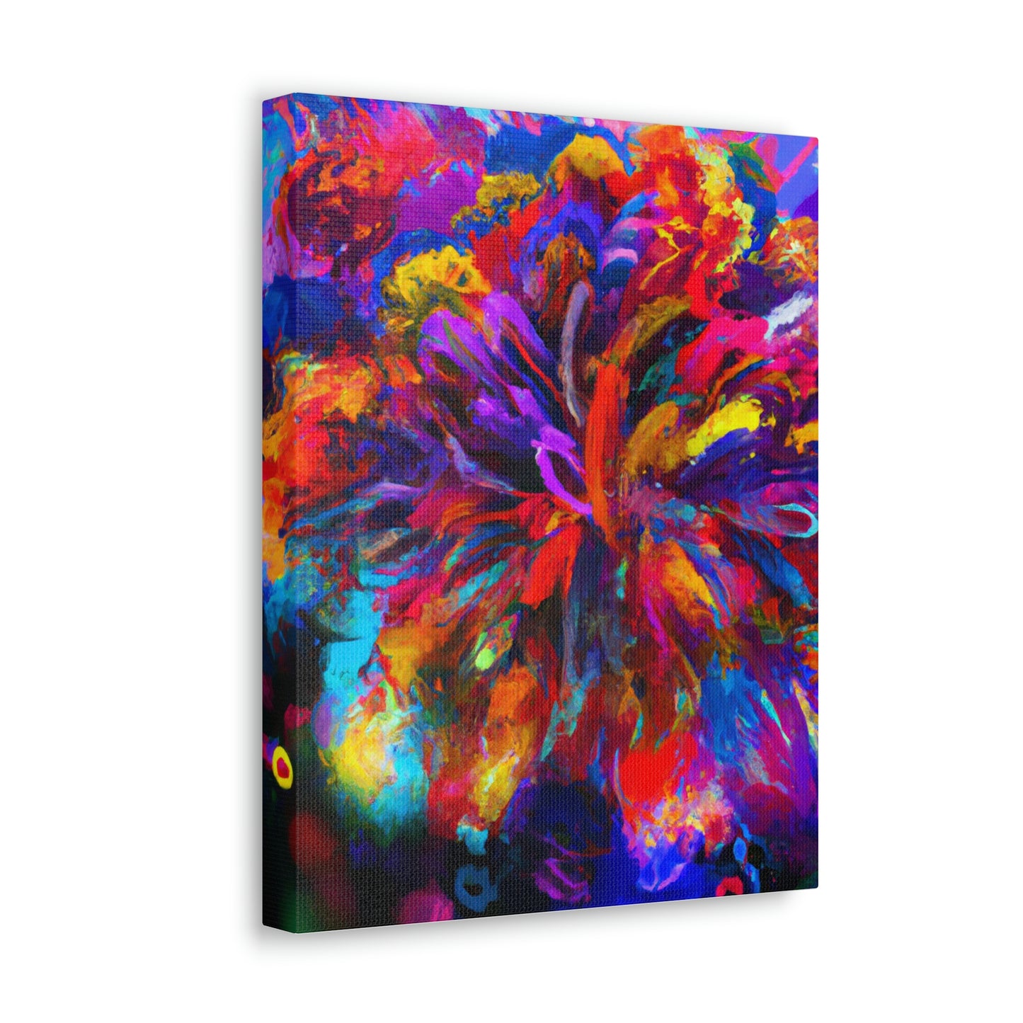 Vibrant Bloom - Canvas