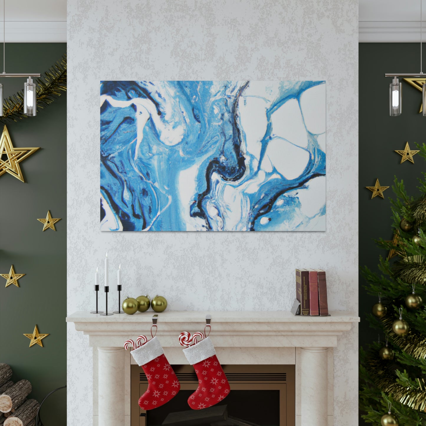 Celestial Flow - Canvas