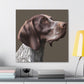 Pointer Perfection. - Canvas