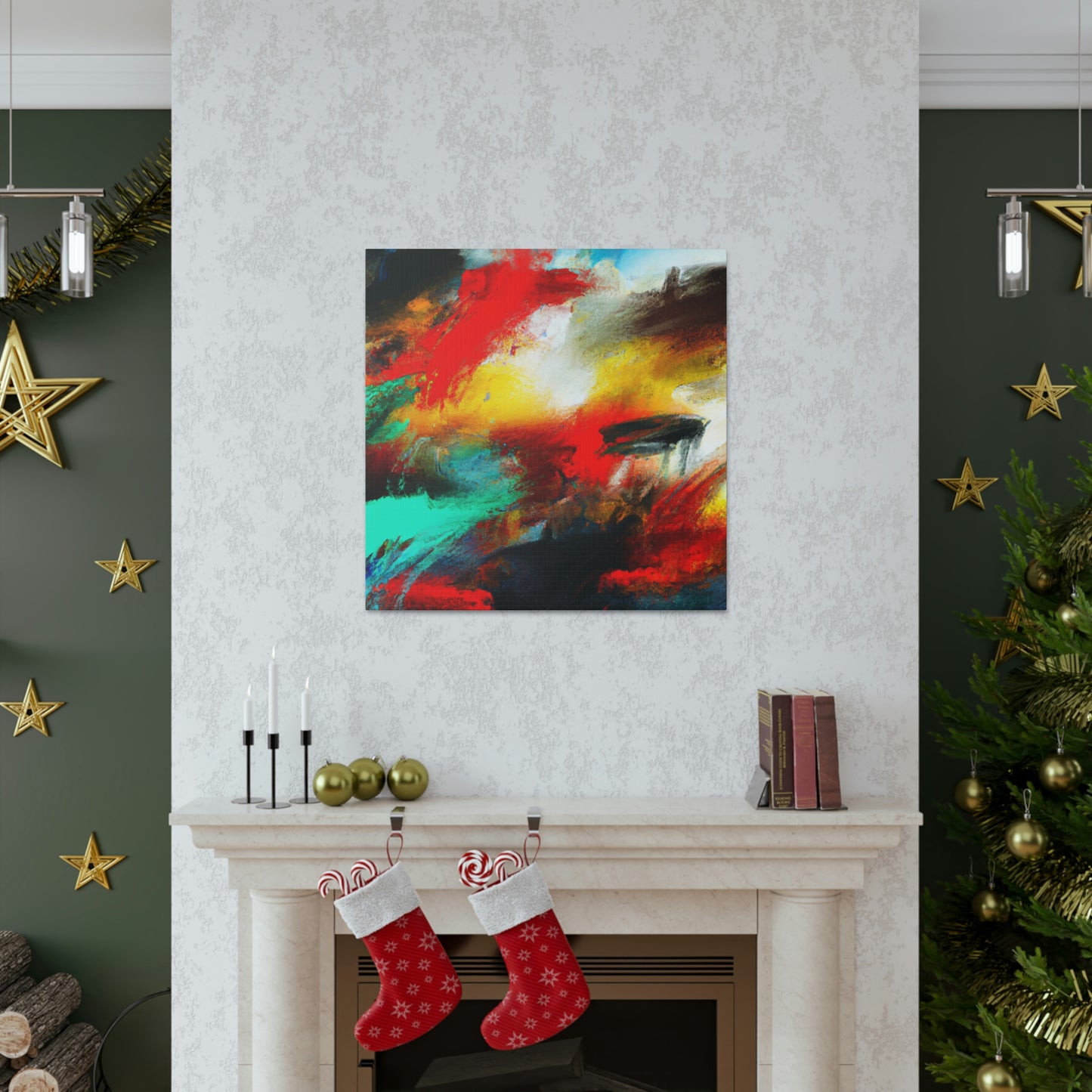 "Hue Haven" - Canvas