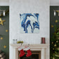 Blue Flux. - Canvas