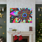 Rainbow Blooms - Canvas