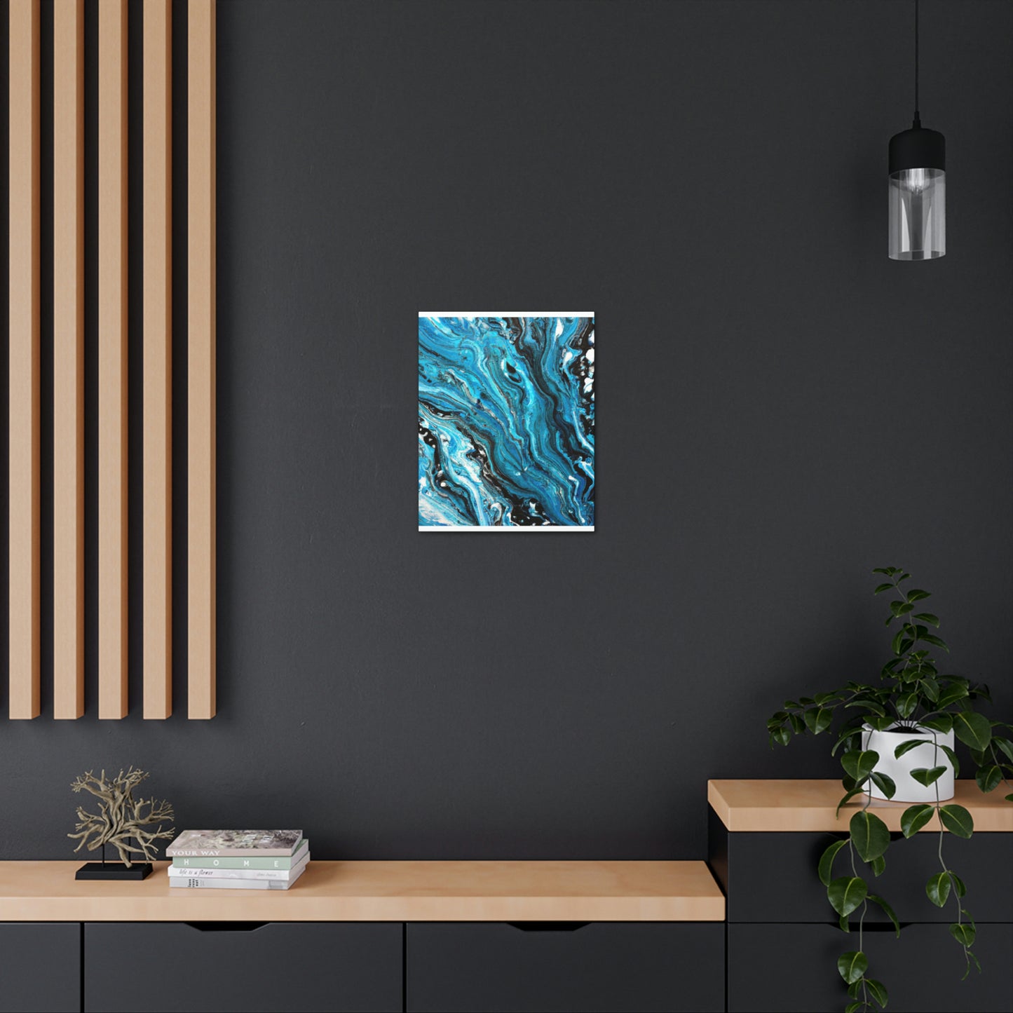 Celestial Cobalt - Canvas