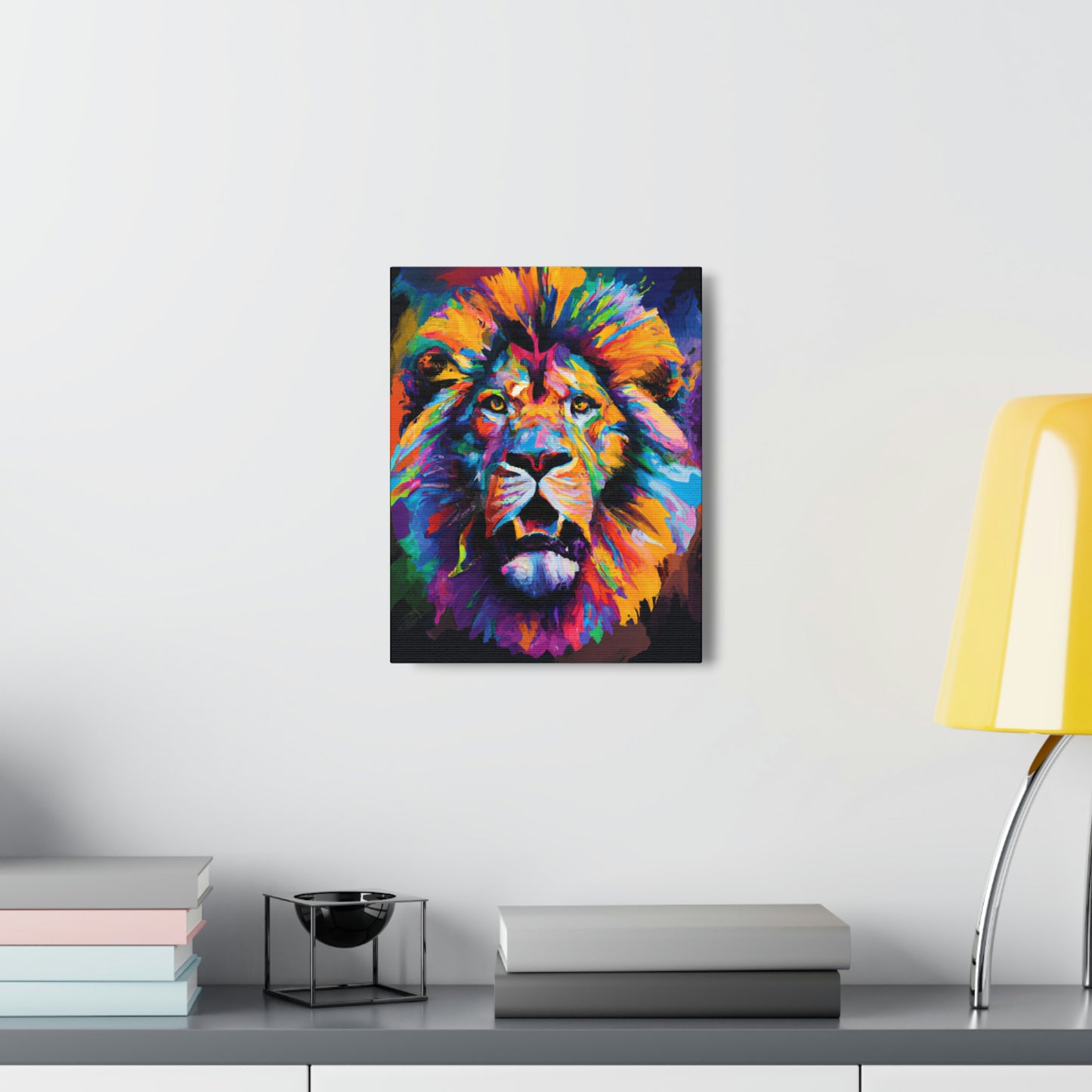 Lion Spectrum. - Canvas