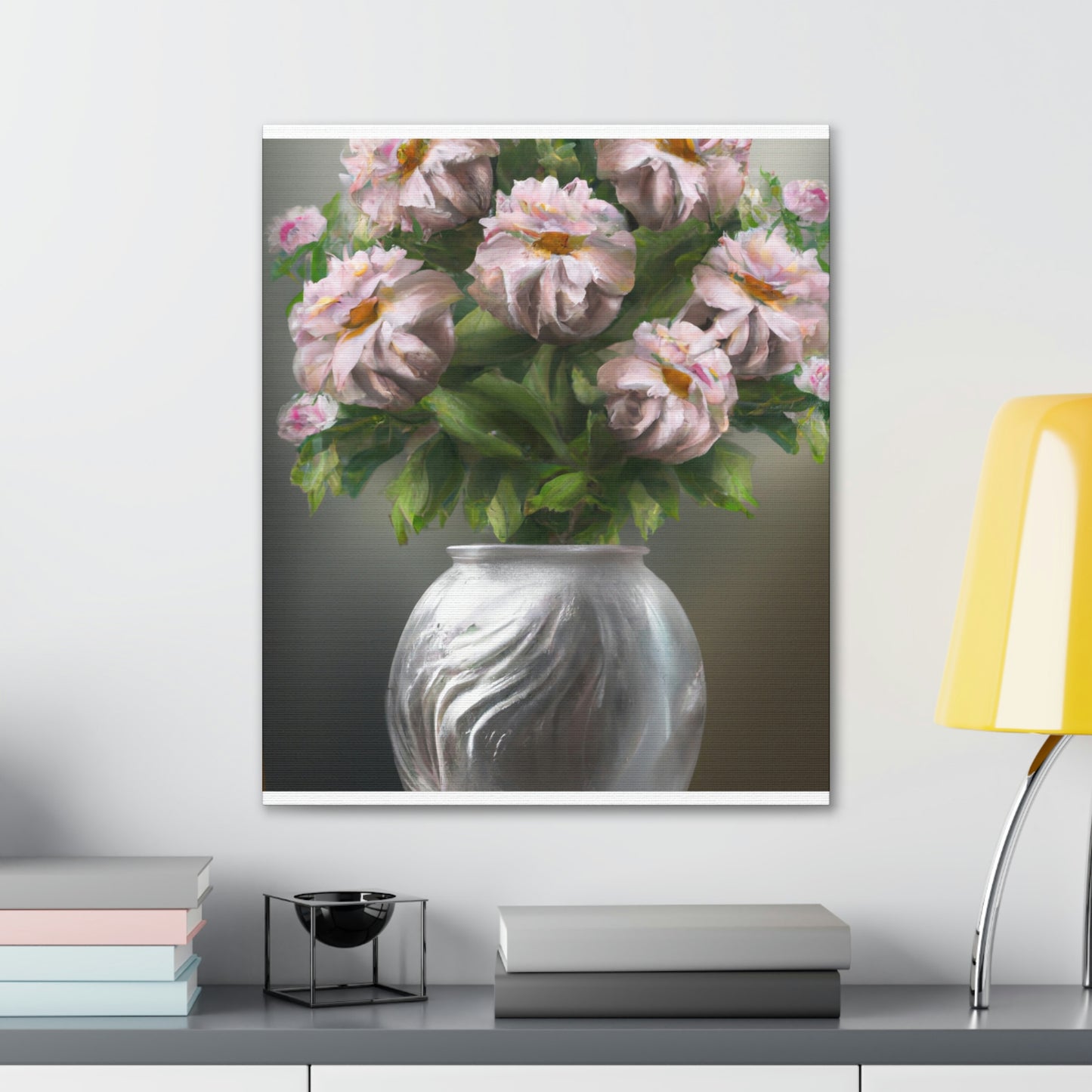 Vase Bouquet Bloom - Canvas