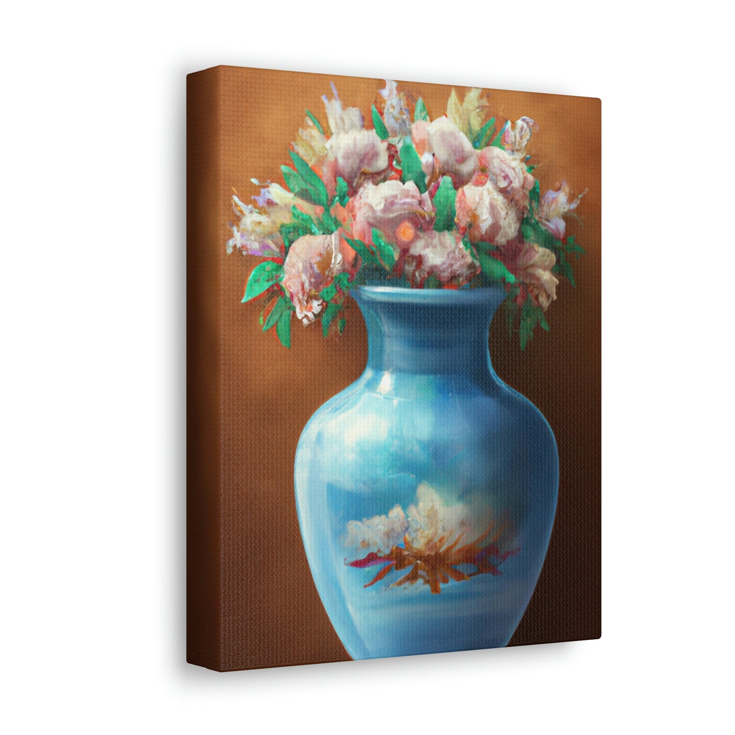 Floral Embellishment. - Canvas
