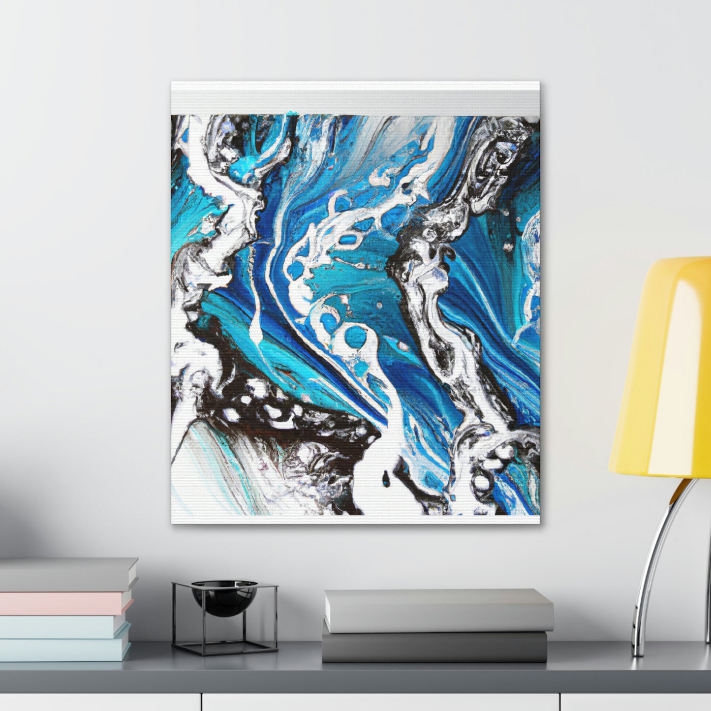 Blue Splendor. - Canvas