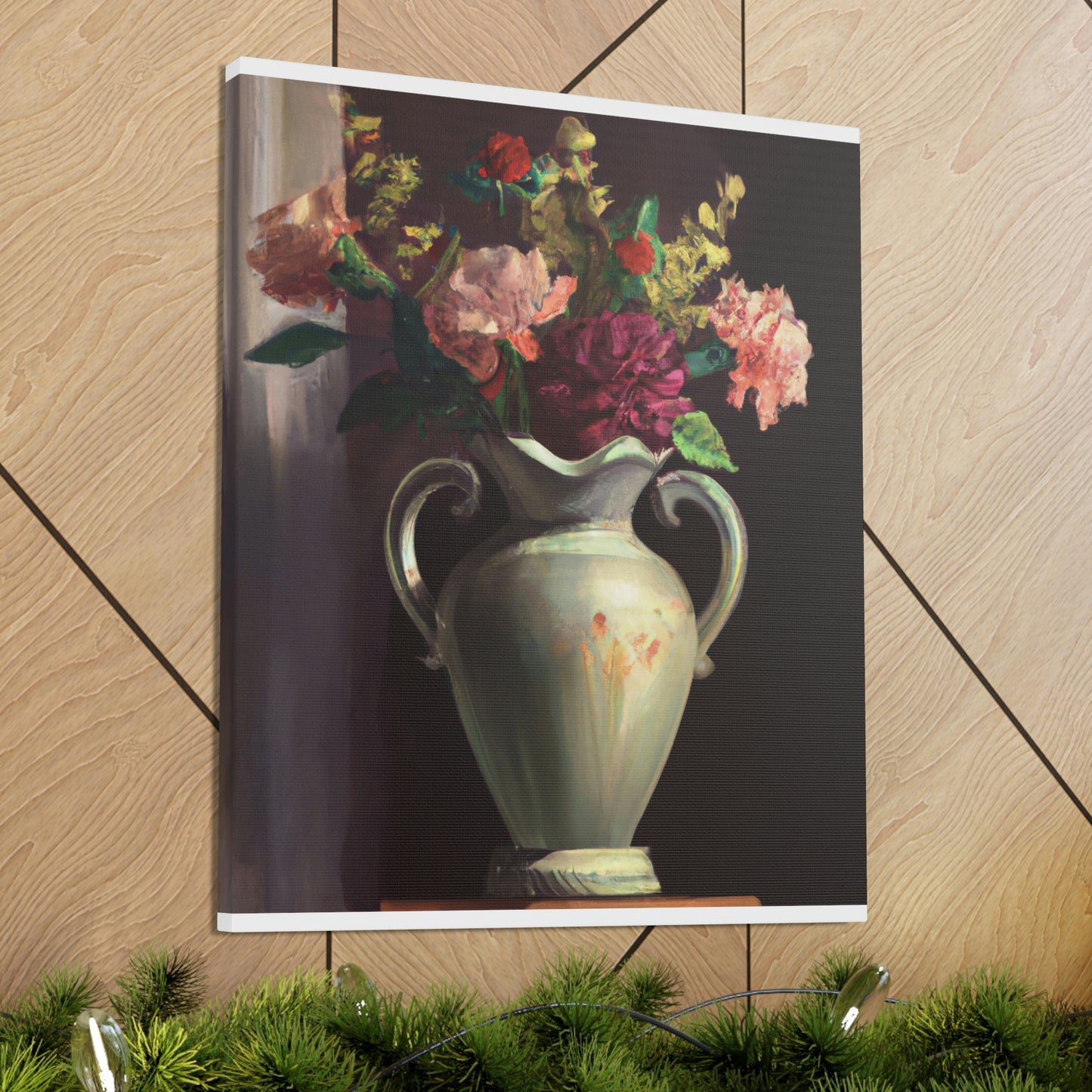 Vase Petal Splendor - Canvas