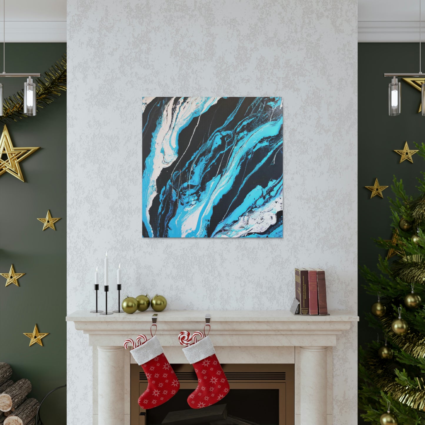 'Aquatic Vibe' - Canvas