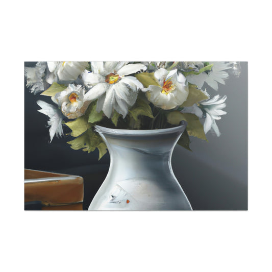 "Flower Vase Redux" - Canvas
