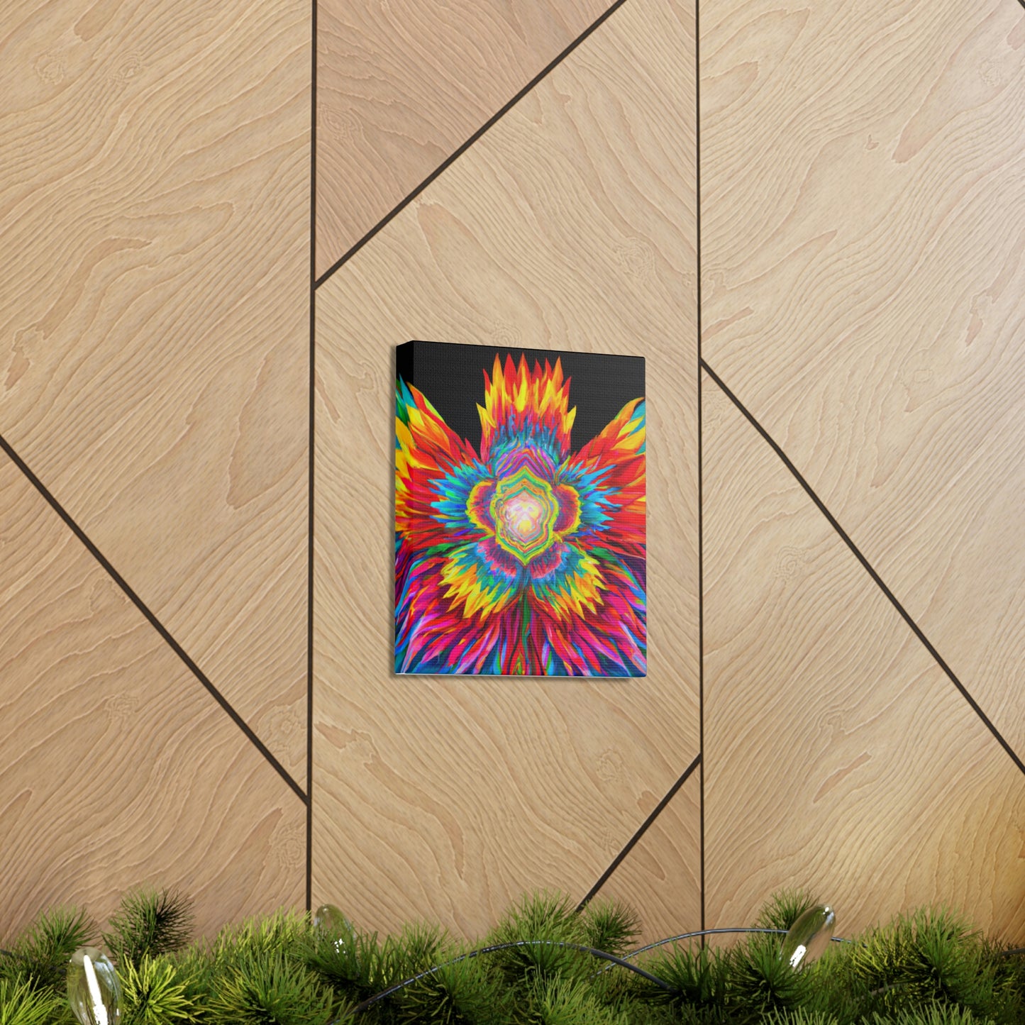 Vivid Botanica. - Canvas