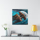 Ocean Mirage Art. - Canvas