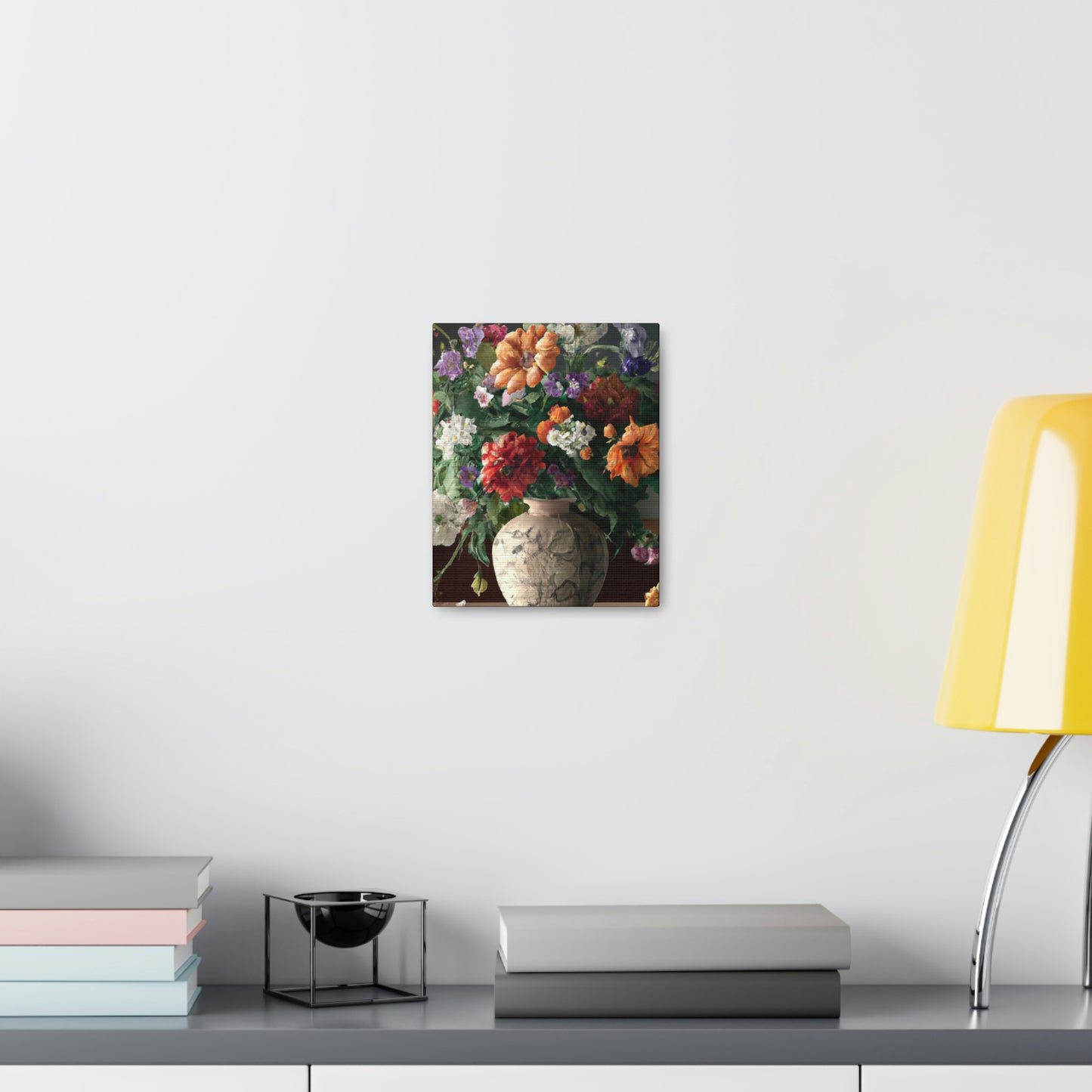 Vibrant Floral Bliss - Canvas