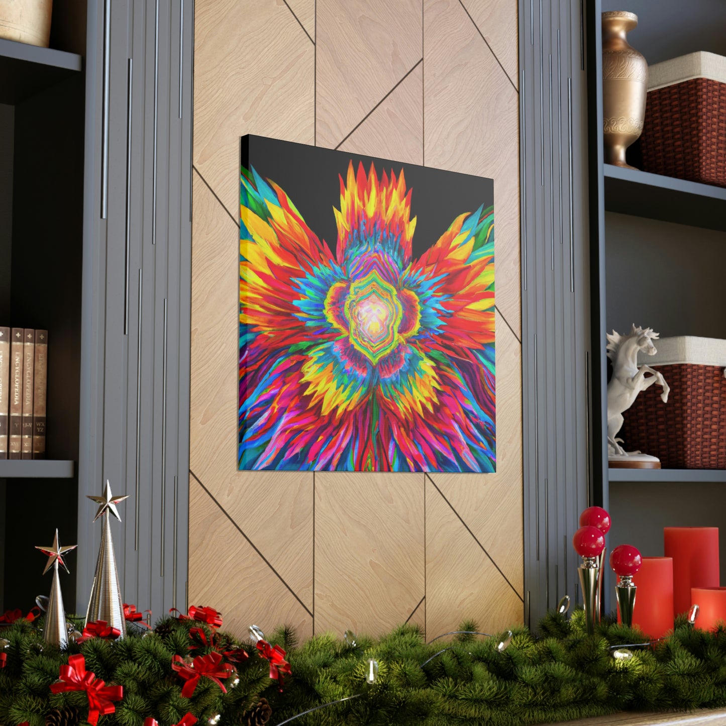 Vivid Botanica. - Canvas