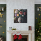 Blooming Petal Splendor - Canvas