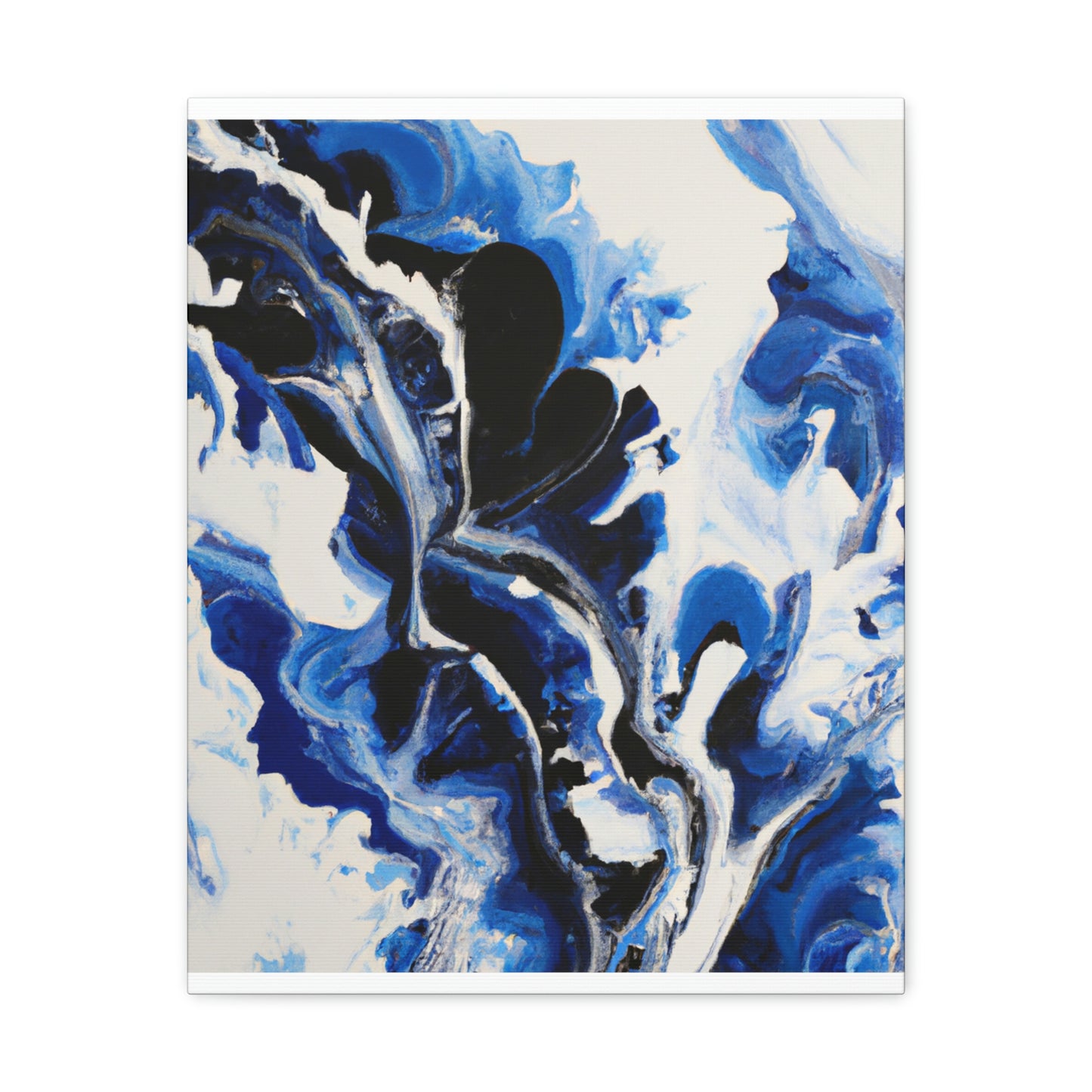"Blue Bloom" - Canvas
