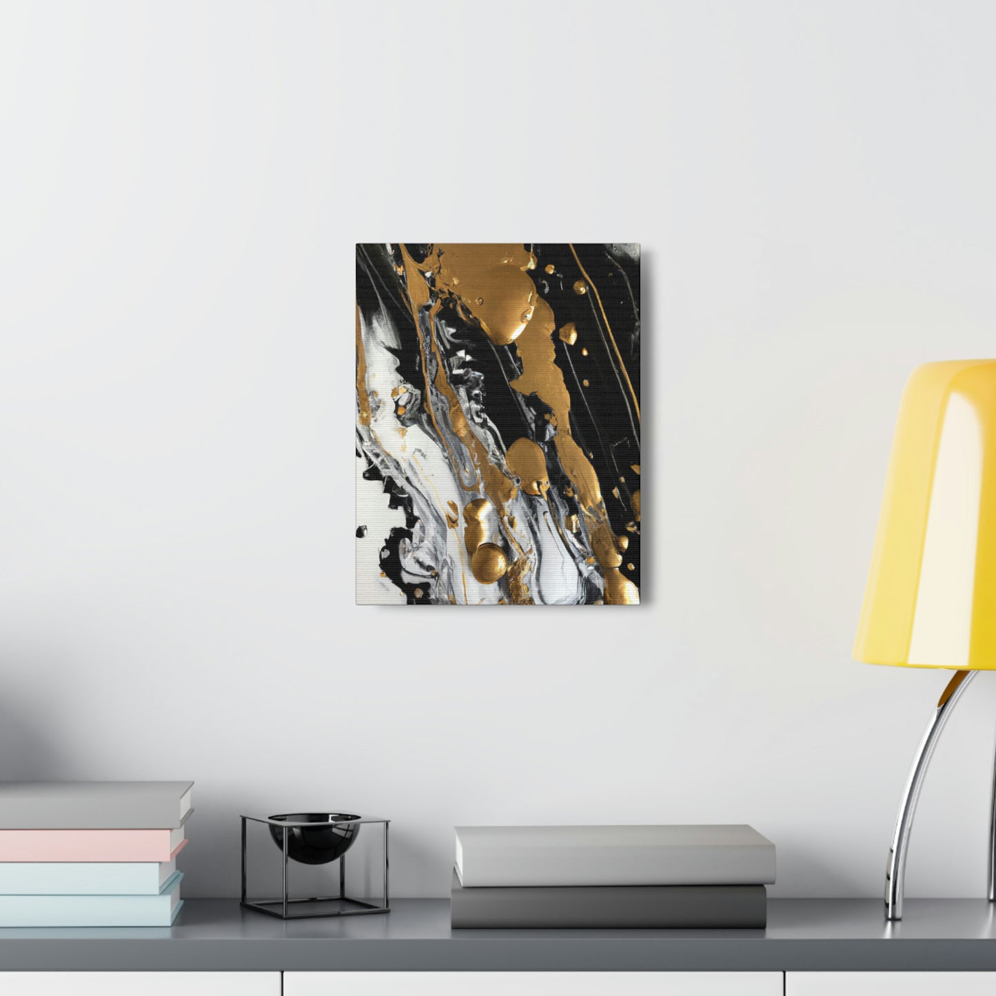 Glittering Noir Luxe - Canvas