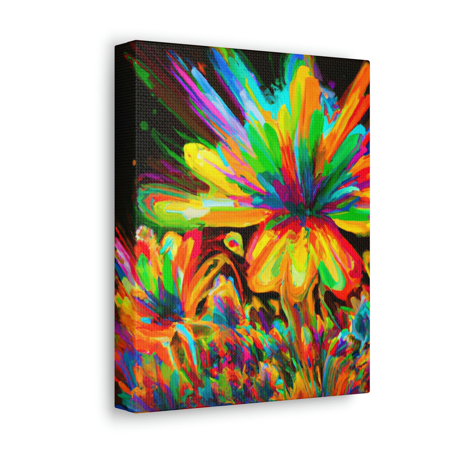 Vivid Bloom. - Canvas