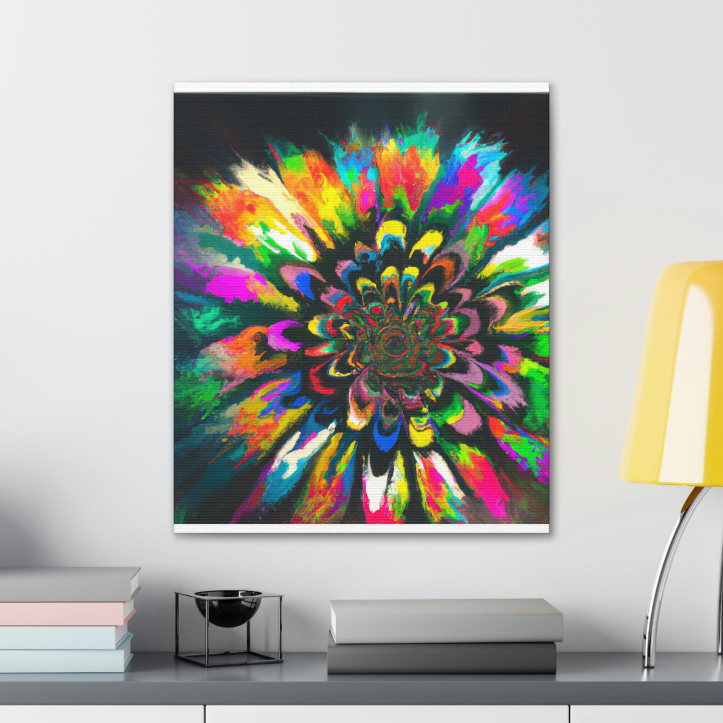 Vivid Flora. - Canvas