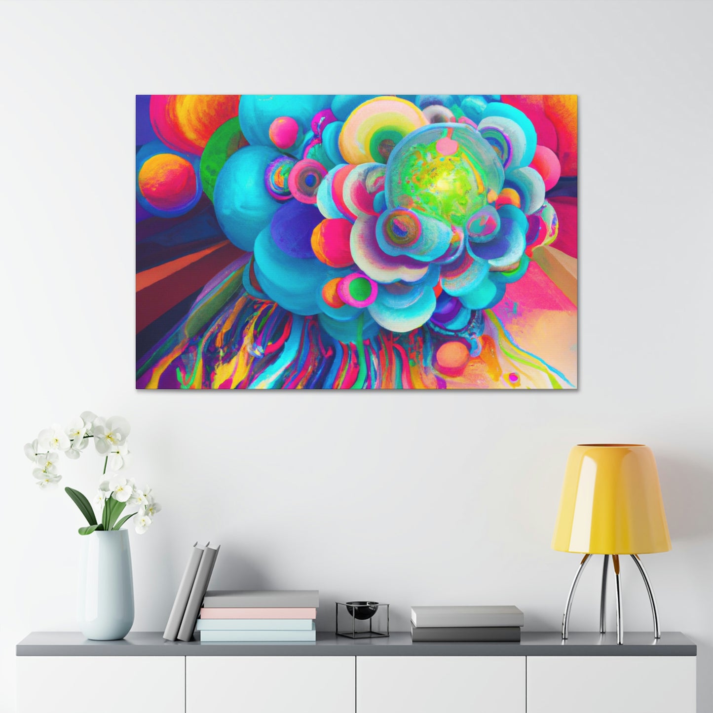 Colourful Vibes - Canvas
