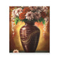Floral Marvel Scene - Canvas