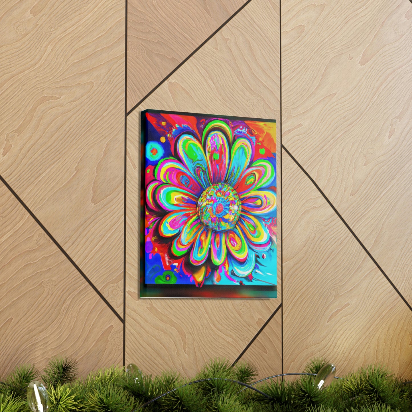 Vivid Bloom. - Canvas