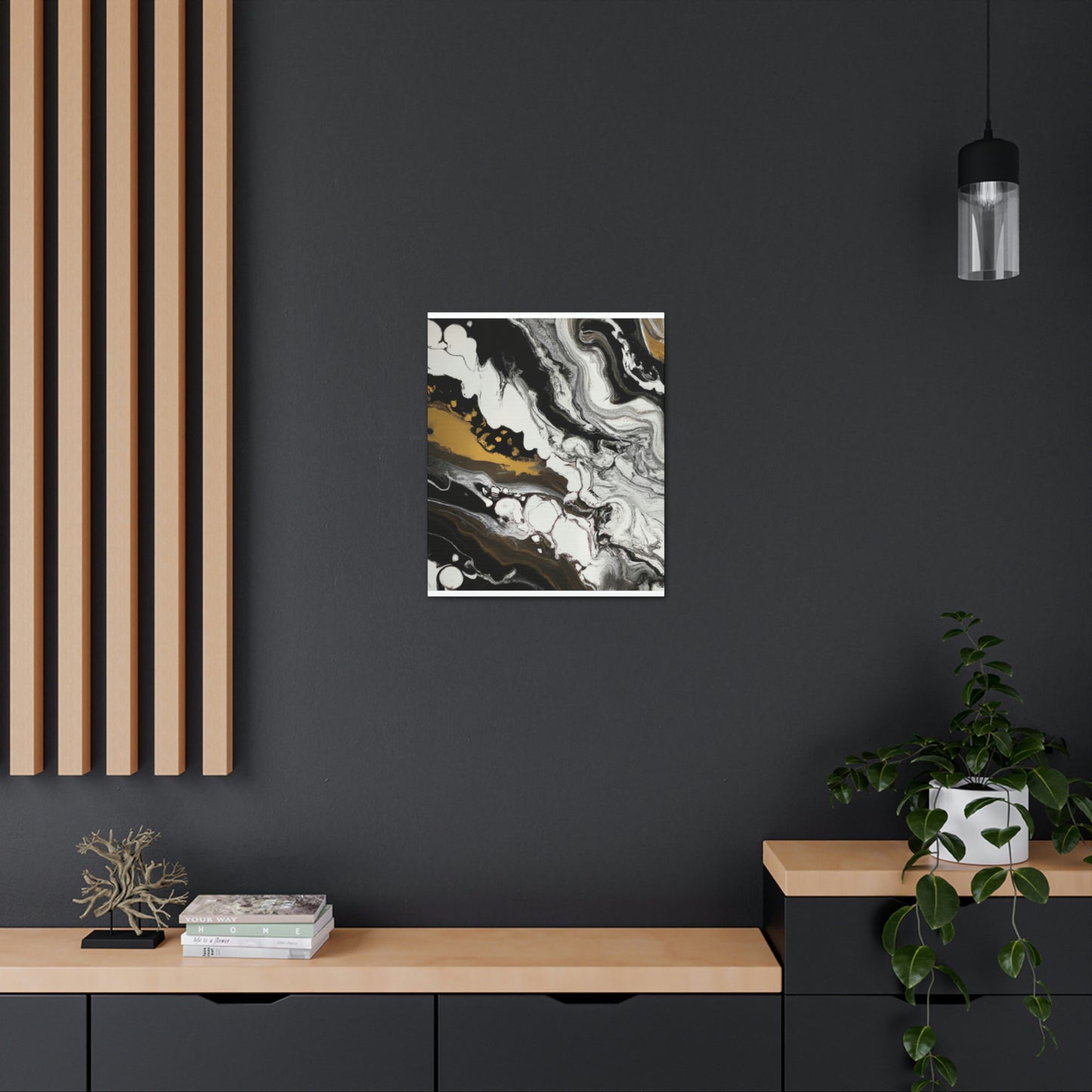 Midnight Splendour. - Canvas