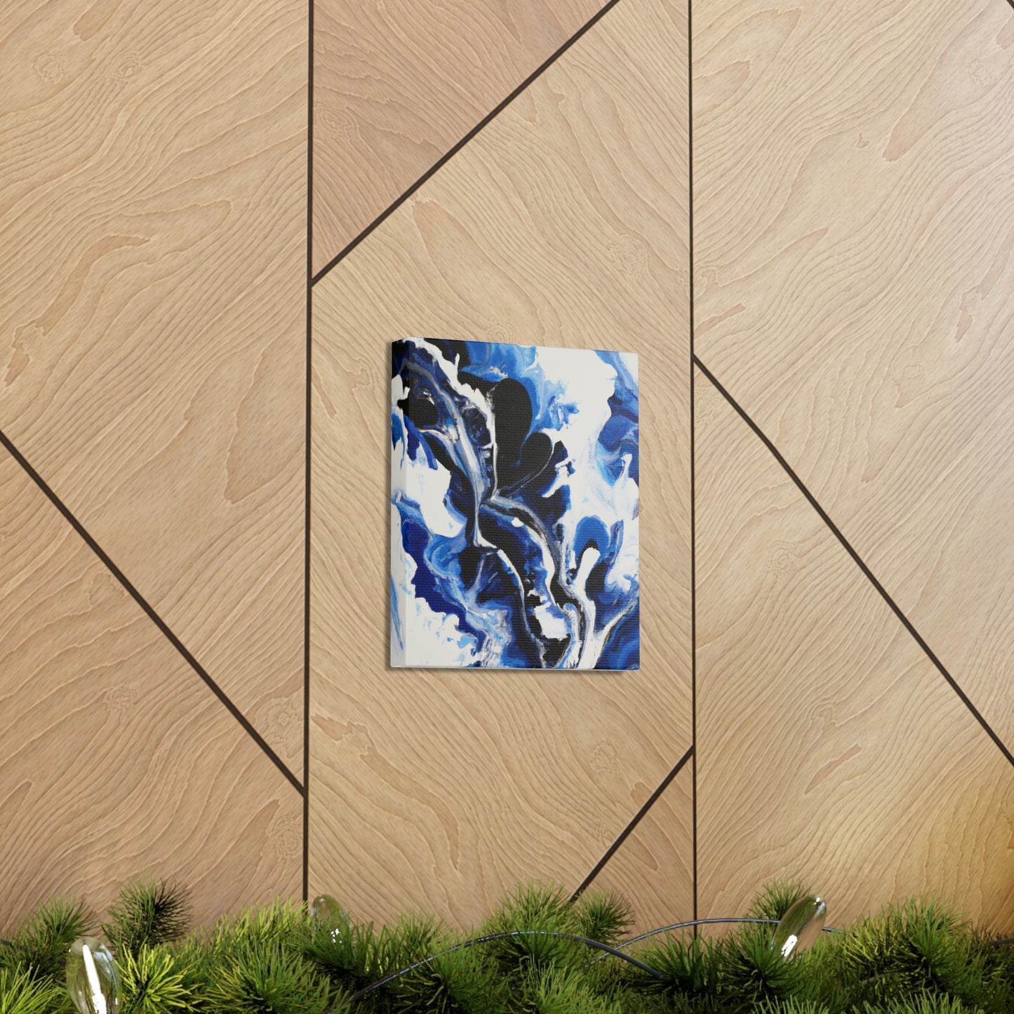 "Blue Bloom" - Canvas